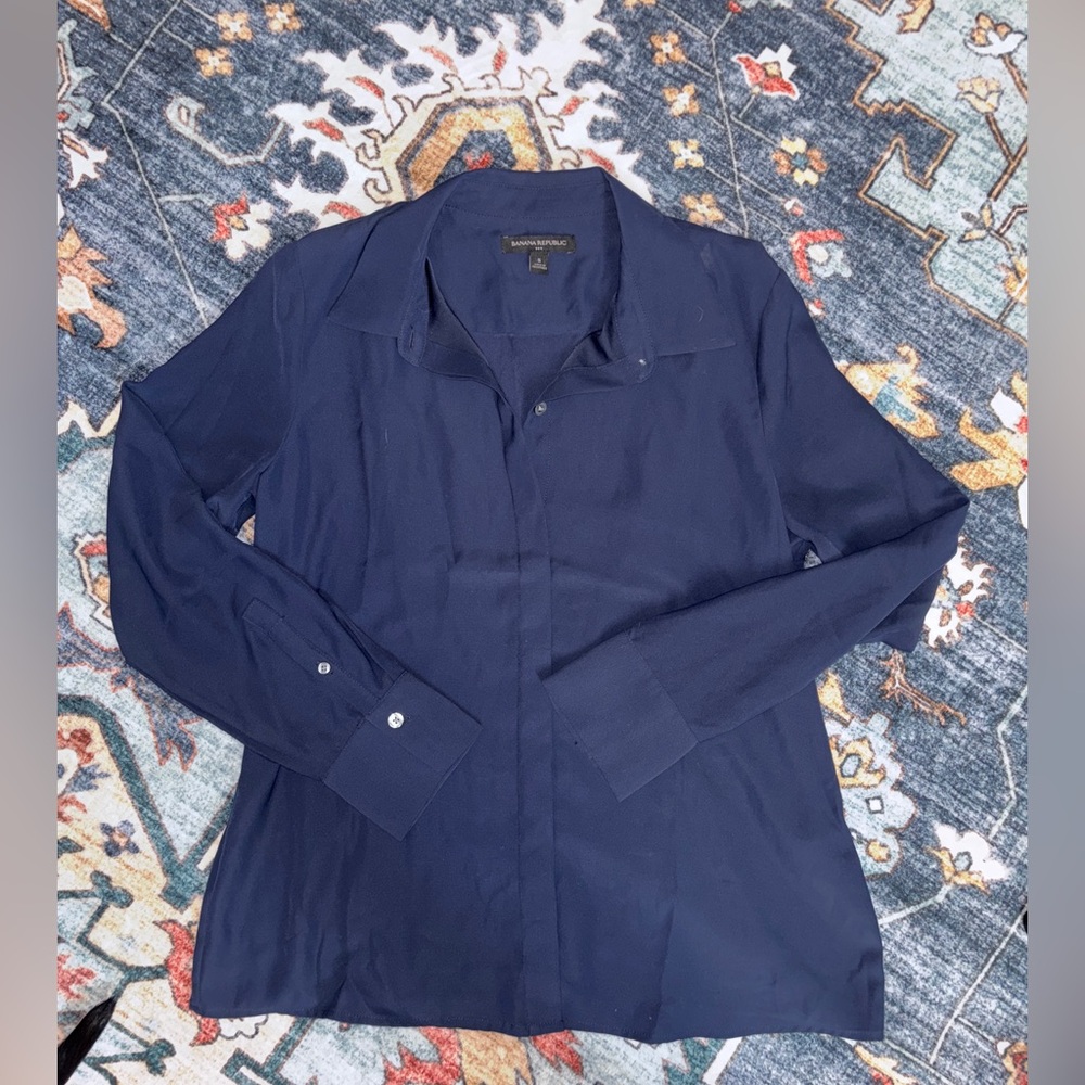 Banana Republic Deep Blue Shirt